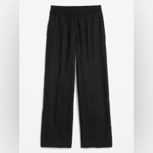 Old Navy Black Wide-Leg Pants